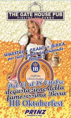 OKTOBERFEST AL GATE HOUSE PUB