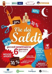 Vie dei Saldi a Montevarchi