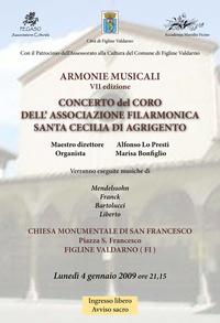 Concerto del Coro dell'Assoc.Filarmonica Santa Cecilia di Agrigento